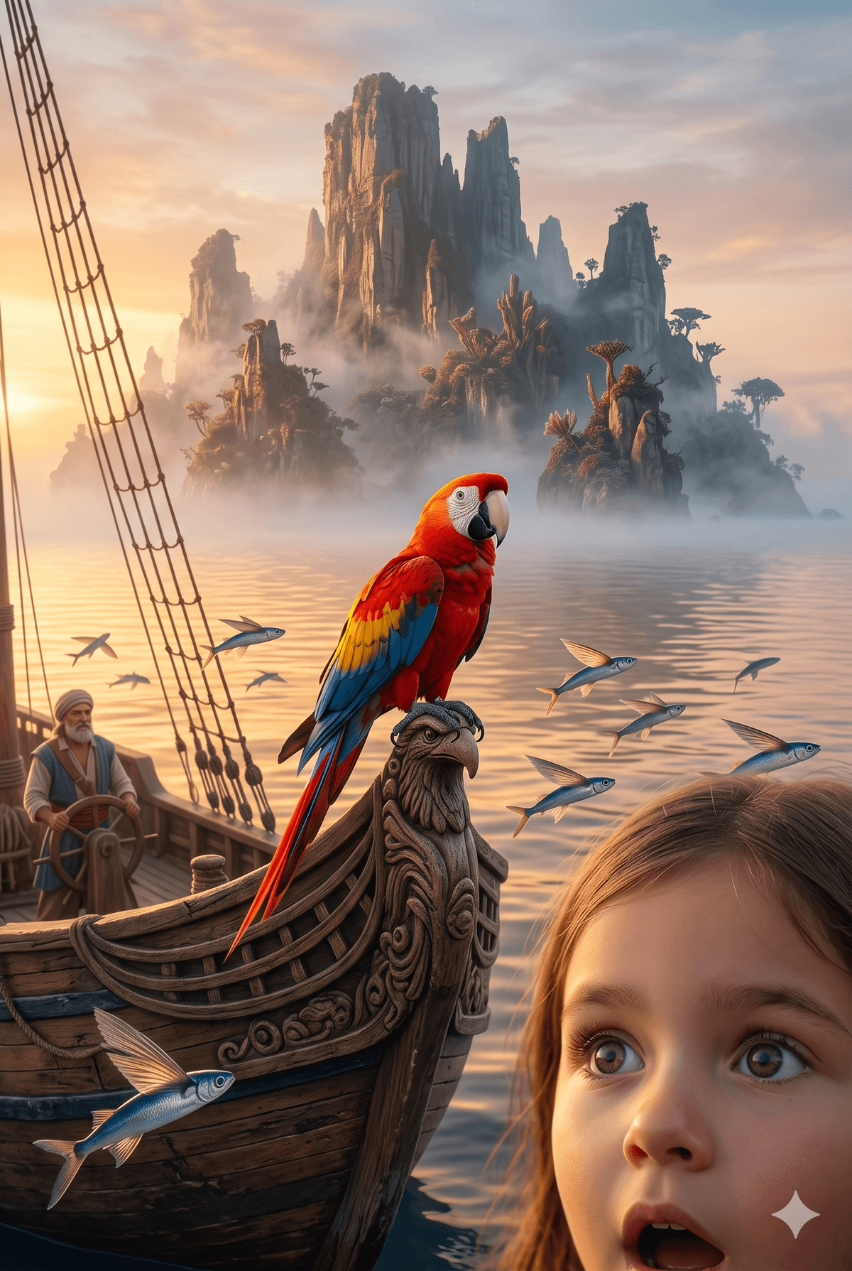 Paipo on Sinbad's ship